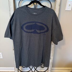 SRH Graphic Logo T-Shirt 2X Gray Made in USA Motocross Streetwear Punk‎